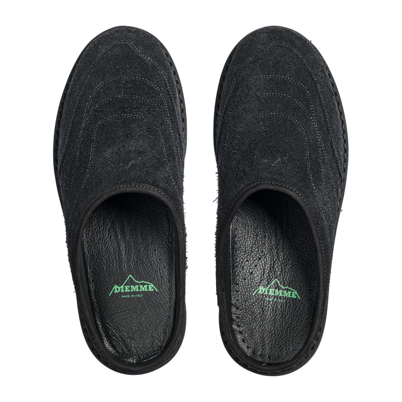 Maggiore Black Hairy Suede M